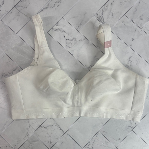 Cacique Other - NWT Cacique Lane Bryant Womens Bra White Unlined Full Coverage NO WIRE 40D